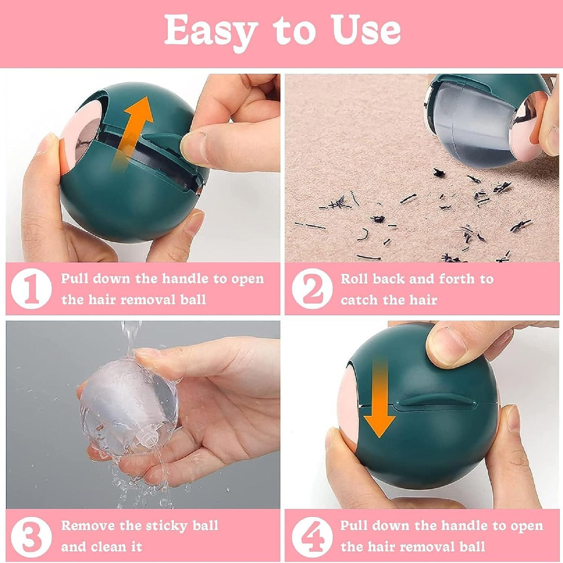 🧼✨ Rodillo Removedor de Pelusa Reutilizable – ¡Práctico, Ecológico y Portátil!