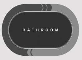🛁 Tapete de Baño Súper Absorbente – Tecnología Antideslizante y Secado Rápido