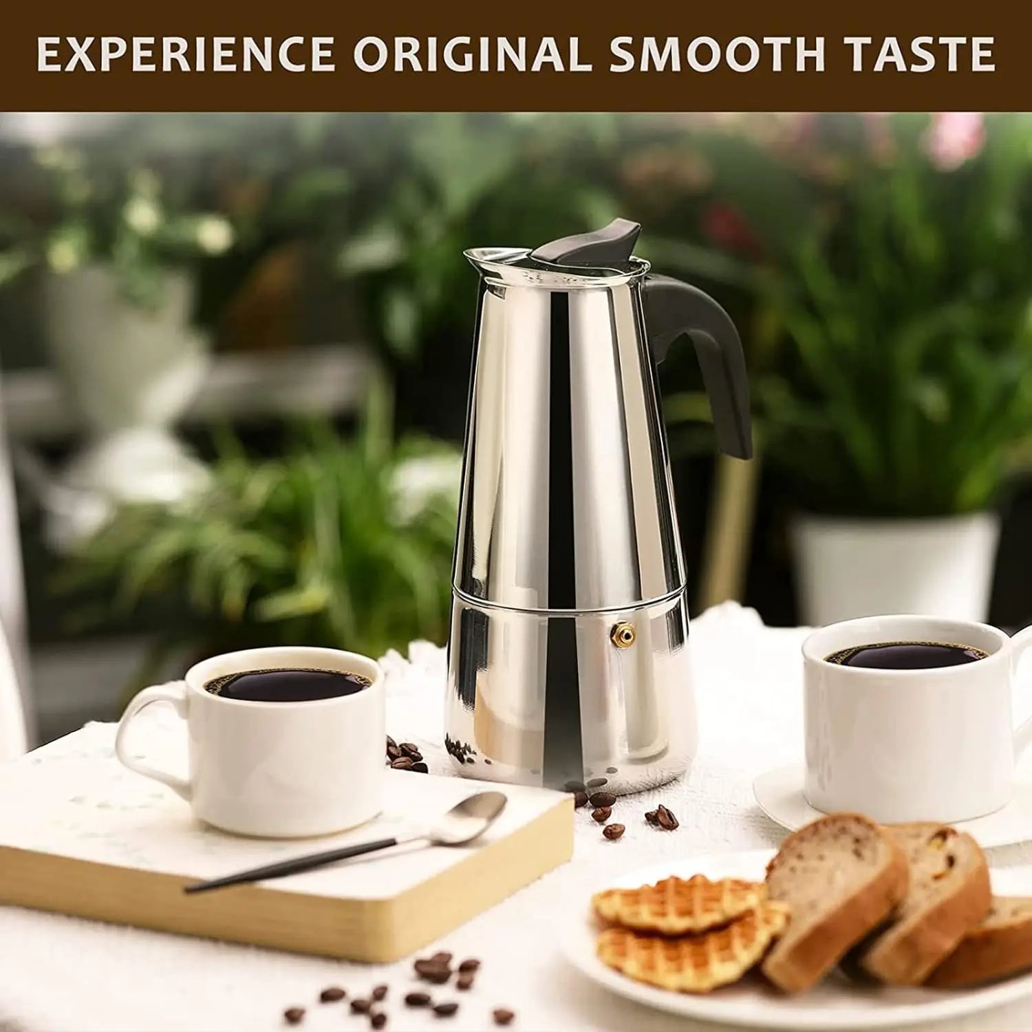 🌟 CAFETERA ESPRESSO 9 TAZAS – ¡Potencia y sabor en grande! 🌟