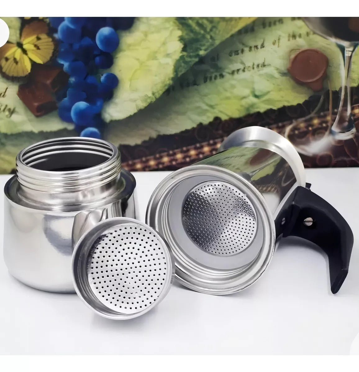 🌟 CAFETERA ESPRESSO 6 TAZAS – ¡Sabor que enamora! 🌟