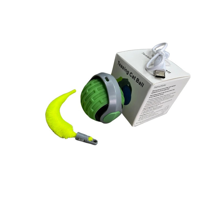 🐾 Pelota Interactiva Recargable para Gatos 🐾